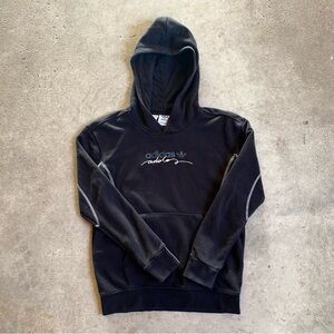 Adidas embroidered y2k hoodie